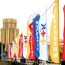 Московская Городская Реклама размещает флаги на мостах для компании ТТК