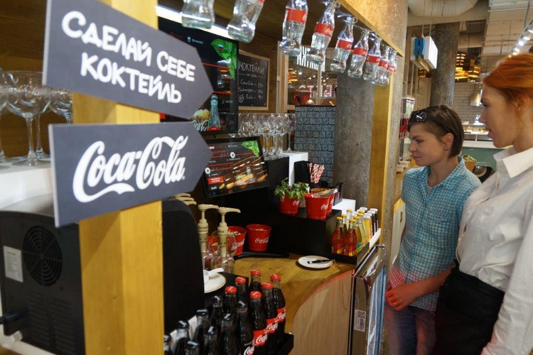 реклама coca cola