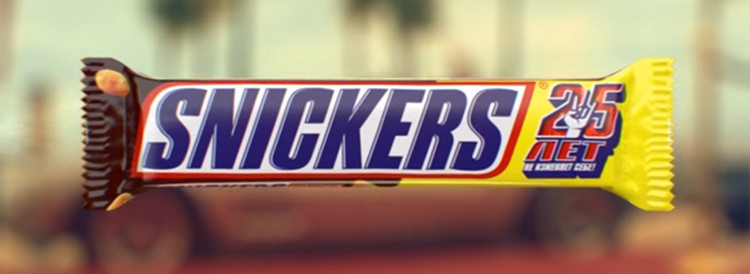 реклама snickers