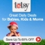 Сайт flash-сделок Totsy привлек $18, 5 млн. для конкурентной борьбы с Zulily за шоппинг для мам