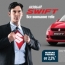 В рекламе Suzuki Swift хэтчбек послужил пикапу (Видео)
