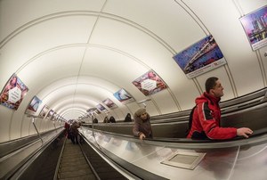 реклама в московском метро
